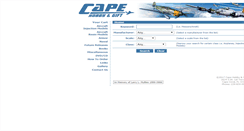 Desktop Screenshot of capehobby.com